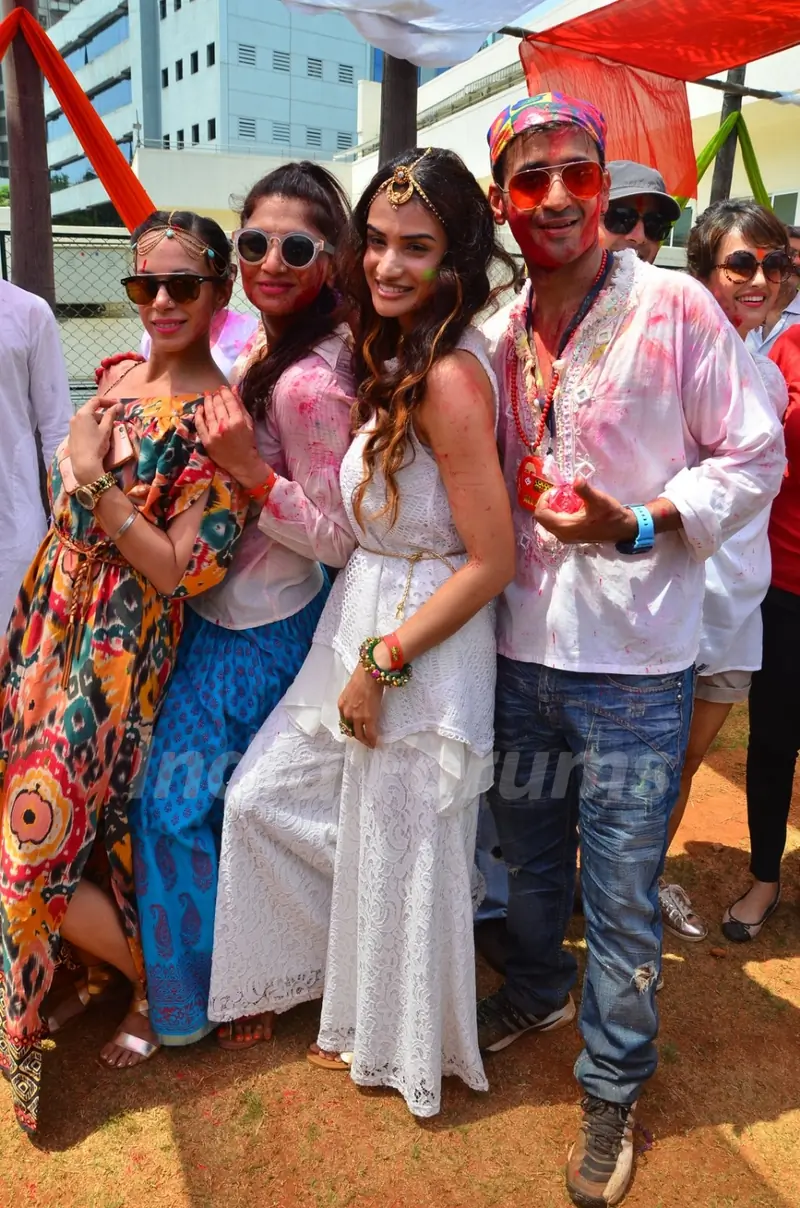 Celebs at Meet Bros Holi Celebrations
