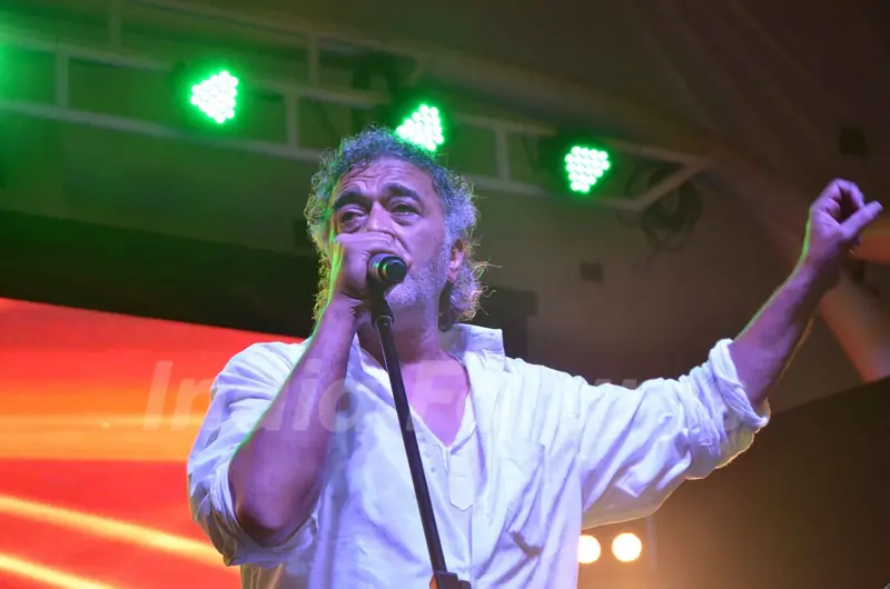 Lucky Ali Performs at a Music Concert in Mumbai