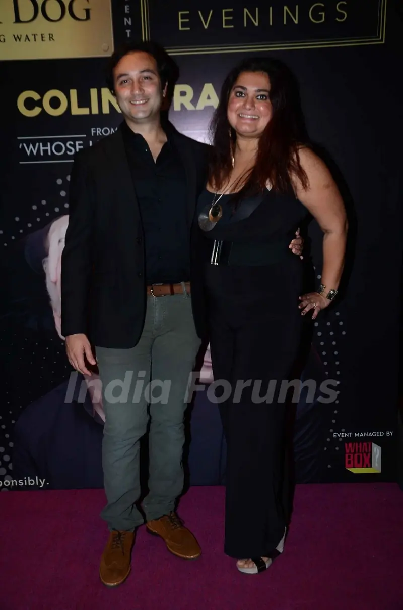 Divya Palat and Aditya Hitkari at Premiere of 'Who's Line is It Anyway'
