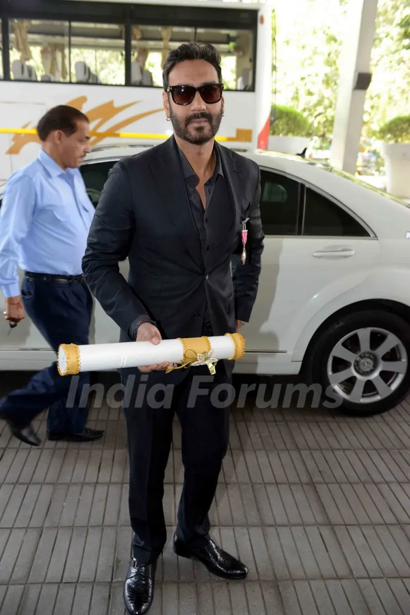 Ajay Devgn Receives 'Padma Shri' Award