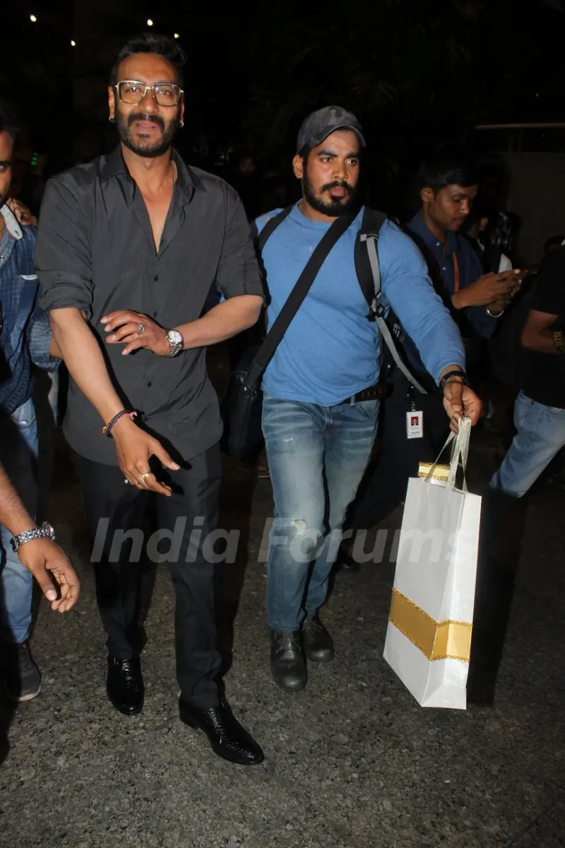 Airport Diaries: Ajay Devgn