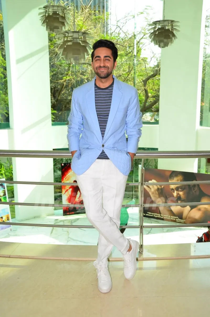 Ayushmann Khurrana at Media Interactions with Dum Laga Ke Haisha Team