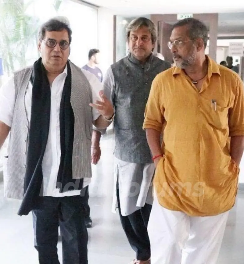 Subhash Ghai welcomed Nana Patekar and Mahesh Manjrekar at Whistling Wood international
