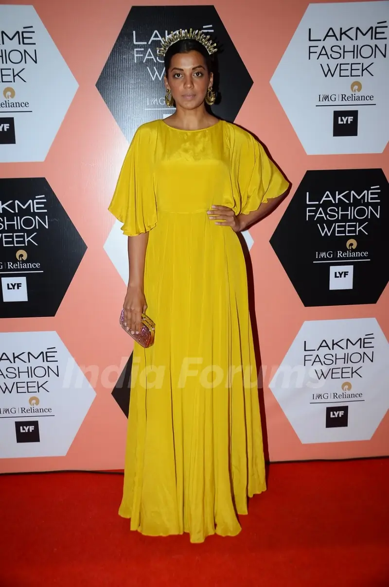 Mugdha Godse at Lakme Fashion Show 2016