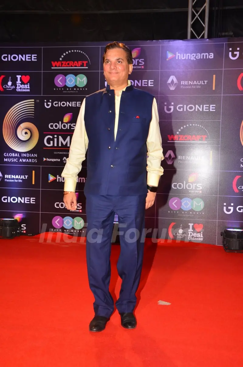 Lalit Pandit at COLORS GiMA AWARDS 2016