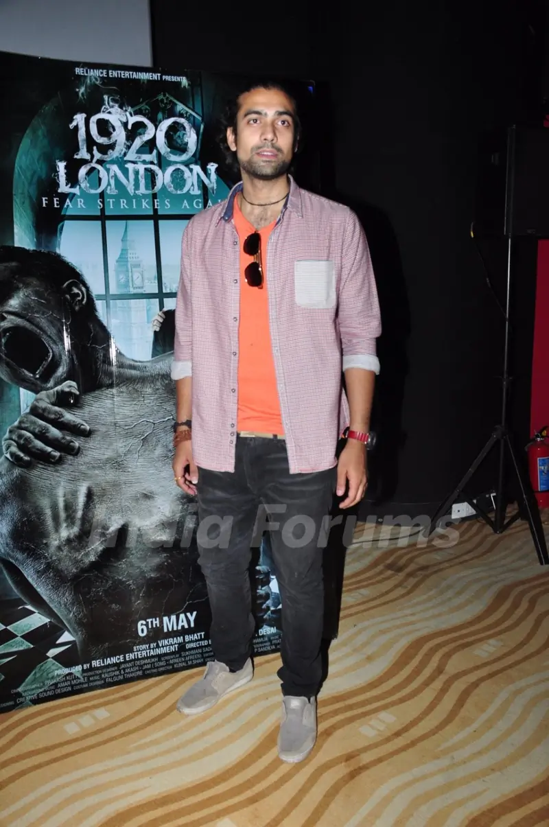 Jubin Nautiyal at the Launch of the Film 1920 London