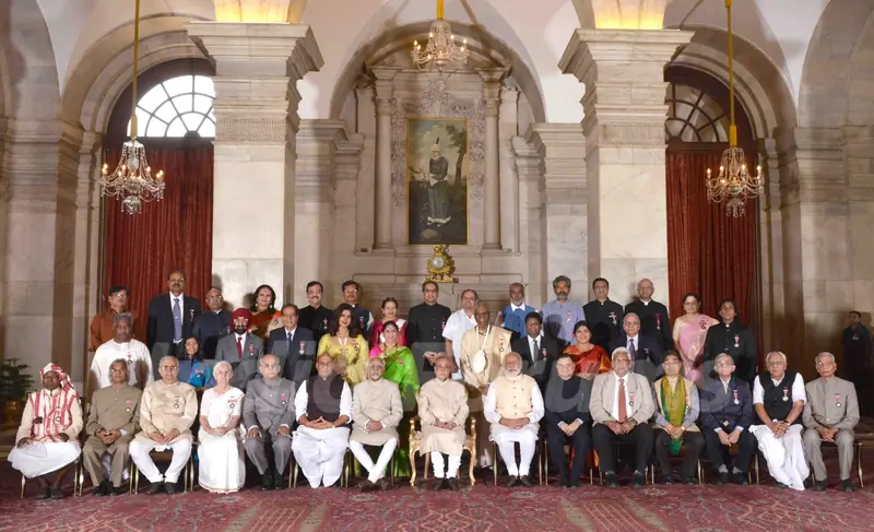 Padma Bhushan Awards Ceremony 2016