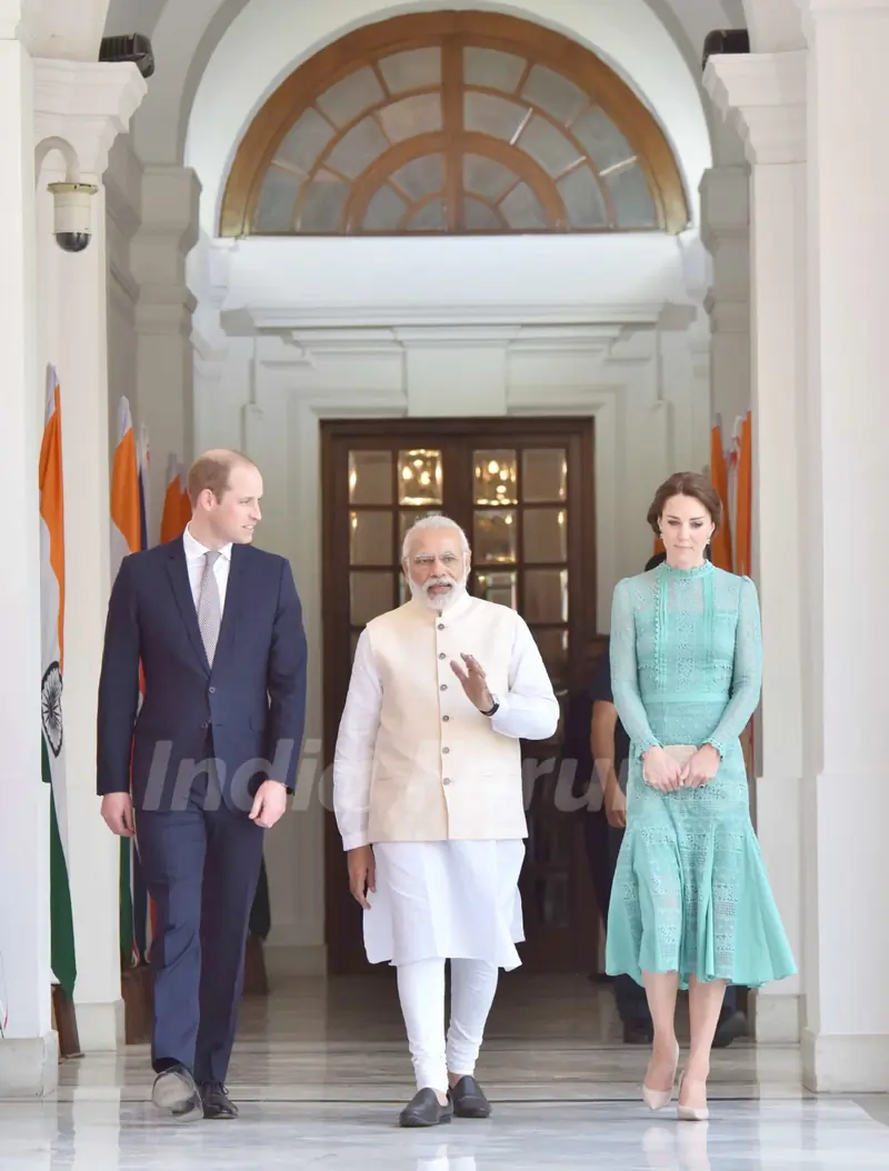 Prince William and Kate meets Prime Minister Narendra Modi