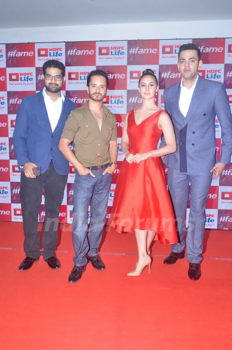 Cyrus Sahukar, Raghav Sachar and Siddharth Mahadevan at Launch of 'HDFC Life Young Stars