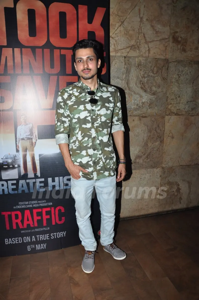 Amol Parashar at Trailer Launch of 'Traffic'