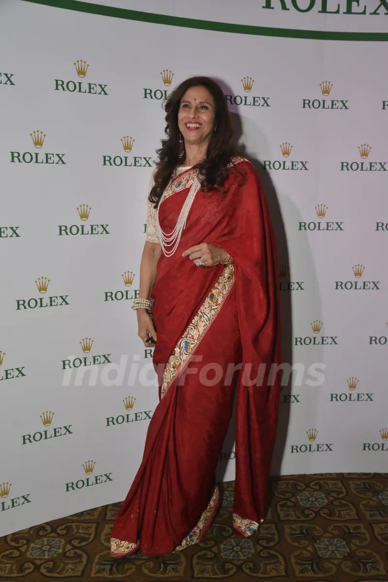 Shobha De at Zubin Mehta's Dinner Party Hosted by Rolex