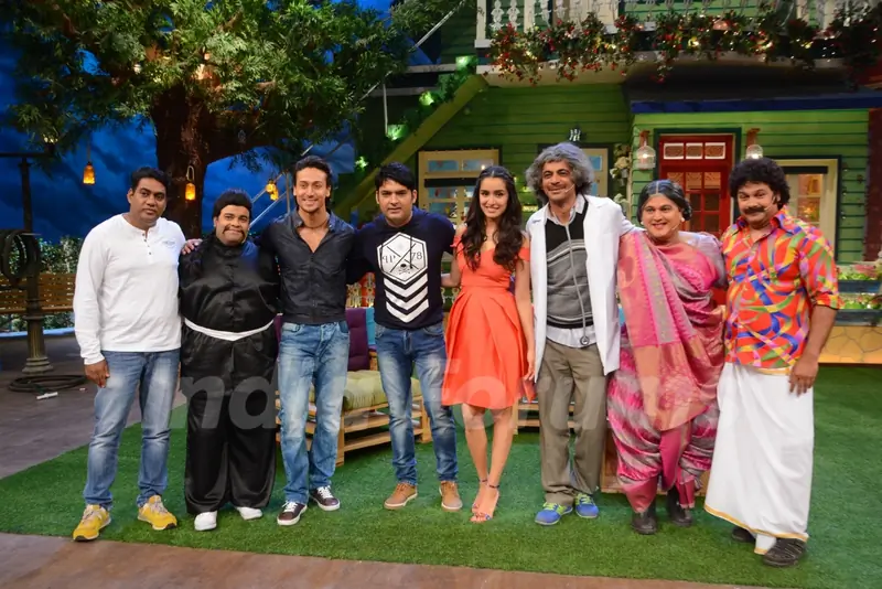 Baaghi Promotions: Tiger and Shraddha with The Kapil Sharma Show team