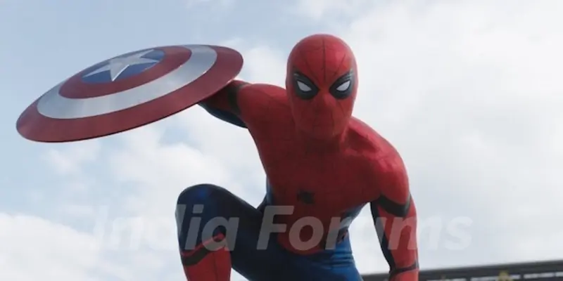 Spiderman in Captain America: Civil War