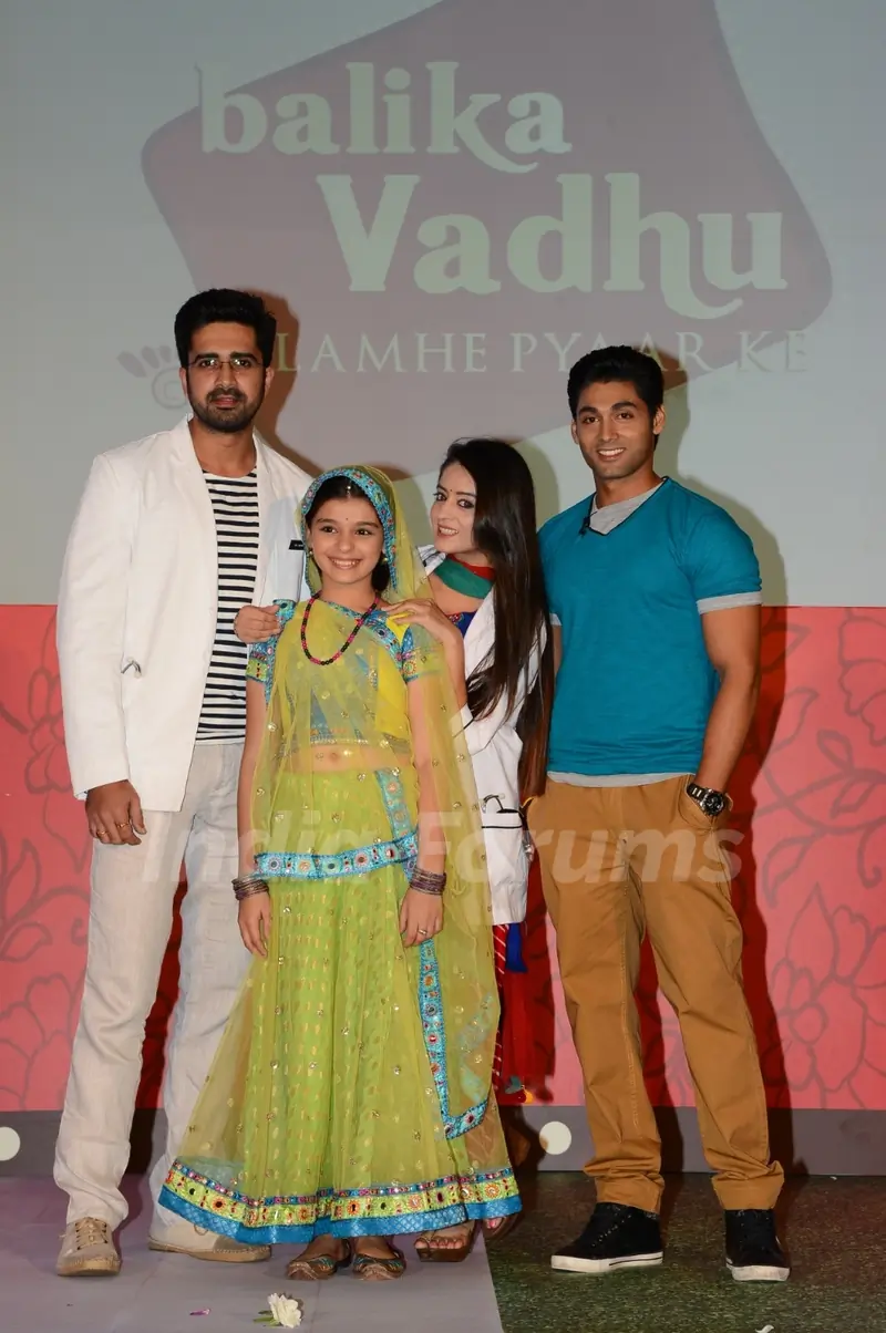 Avinash, Gracy Goswami, Mahhi Vijj & Ruslaan at Launch of 'Balika Vadhu...Lamhe Pyaar Ke'
