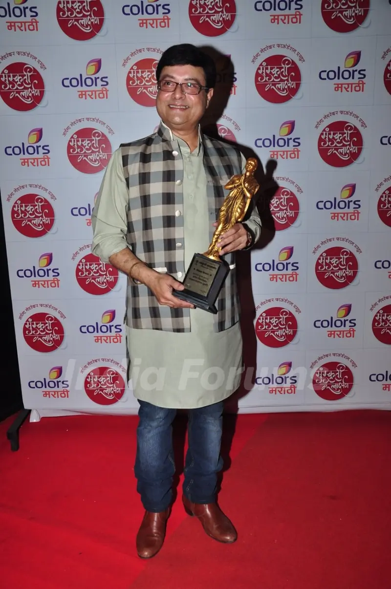 Sachin Pilgaonkar at Color's Marathi Awards