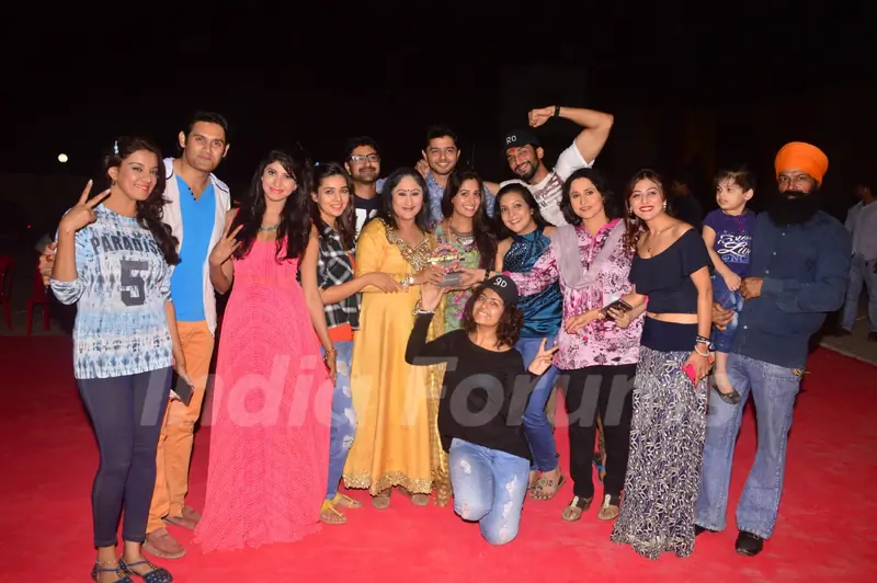 Cast of Sasural Simar Ka at it's 5th Anniversary Party