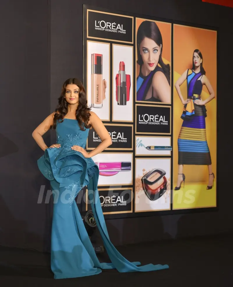 Aishwarya Rai Bachchan Launches Infallible Collection at L'Oreal Event