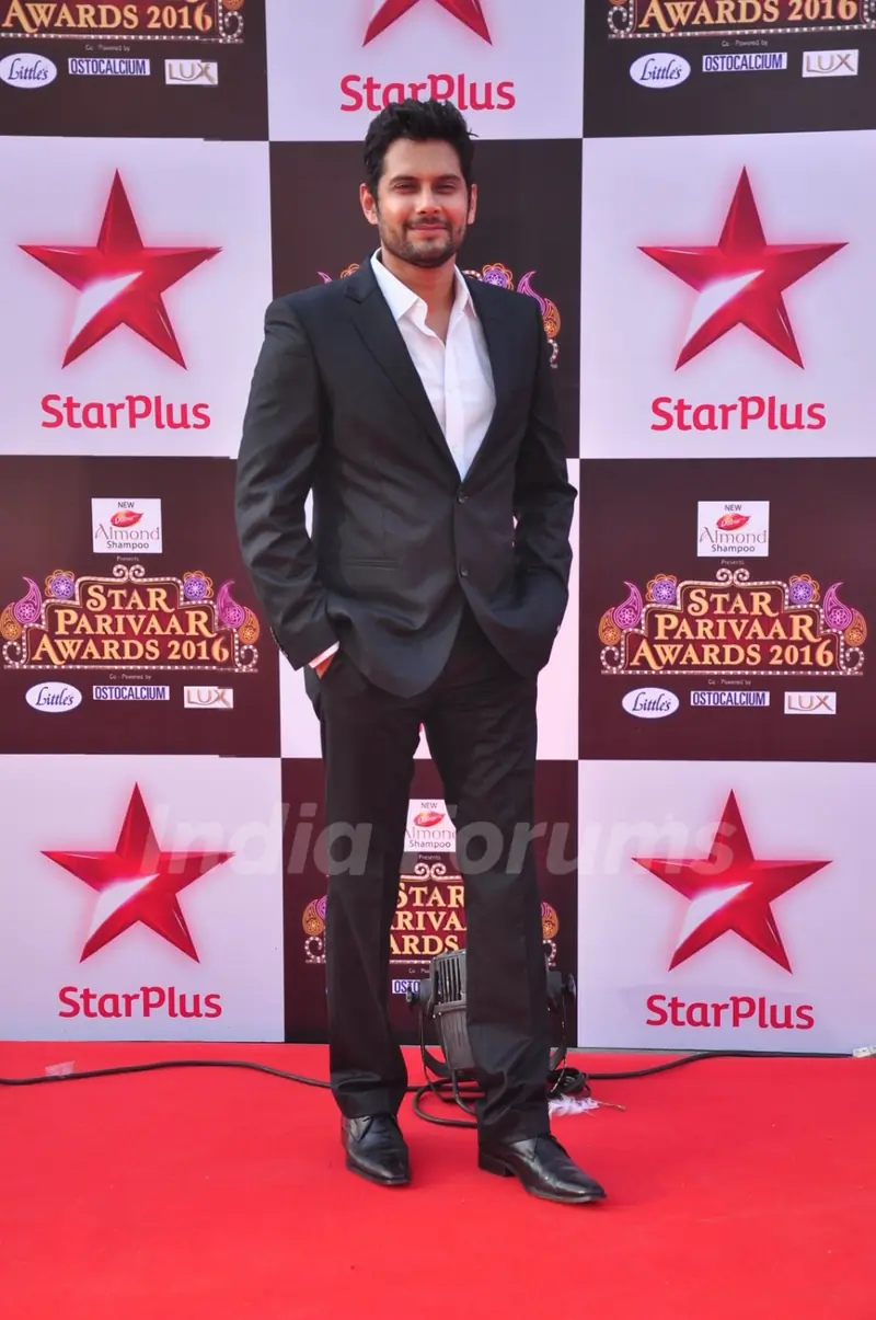 Amar Upadhyay at Star Parivar Awards Red Carpet Event