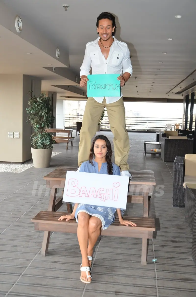 Shraddha Kapoor and Tiger Shroff Promote Baaghi