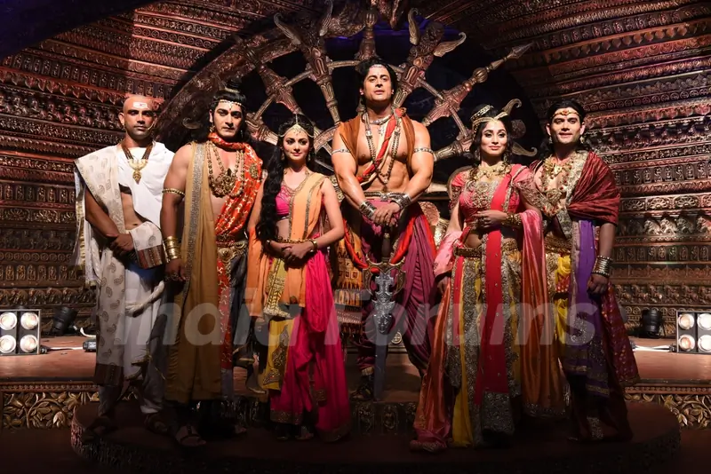 Dakssh Ajit Singh, Ankit Arora, Mohit Raina and Soumya Seth at Chakravartin Ashoka Samrat
