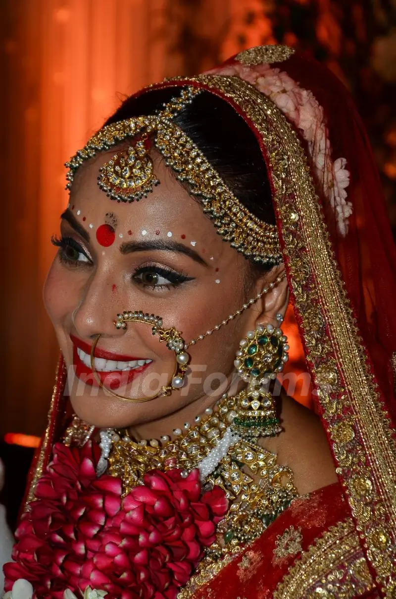 Bipasha Basu at Wedding Reception