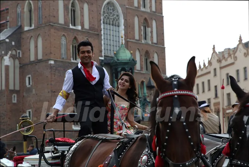 Stills of Suriya in '24'