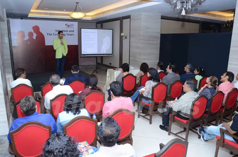 Sandip Soparrkar Hosts a Workshop for 'Adoption & Growing Years'