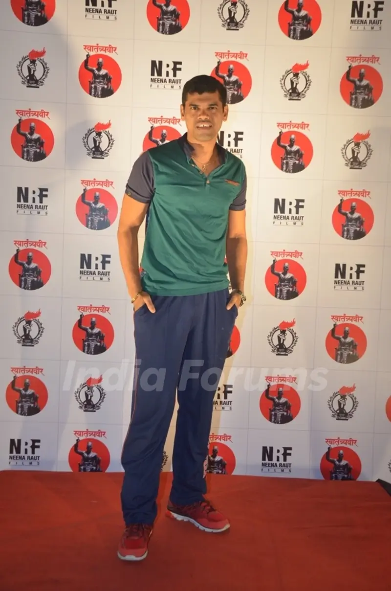Siddharth Jadhav at Light and Sound Show