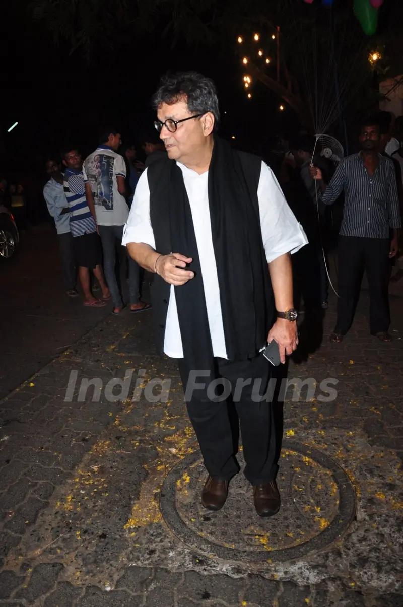 Subhash Ghai at Success Bash of 'Baaghi'
