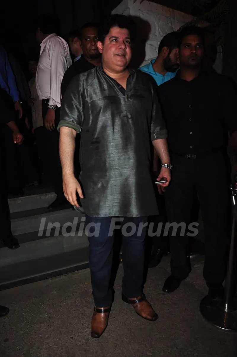 Sajid Khan at Success Bash of 'Baaghi'