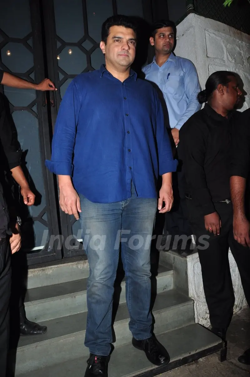 Siddharth Roy Kapur at Success Bash of 'Baaghi'