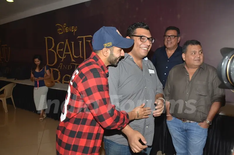 Varun Dhawan, Boman Irani and Kunal Vijaykar at Special Screening of 'Beauty and the Beast'