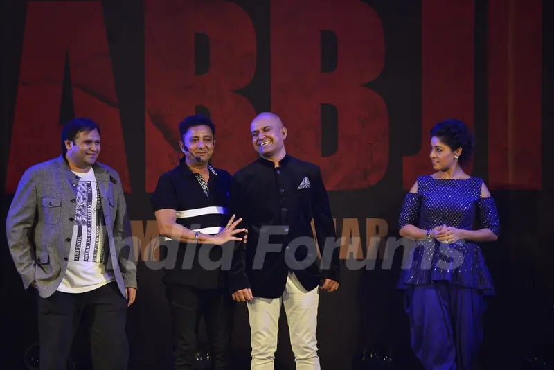 Sukhwinder Singh and Sunidhi Chauhan at Music Launch of 'Sarabjit'