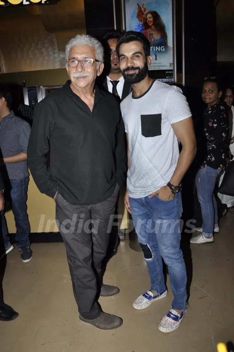 Screening of 'Waiting': Naseeruddin Shah and Rajkummar Rao!