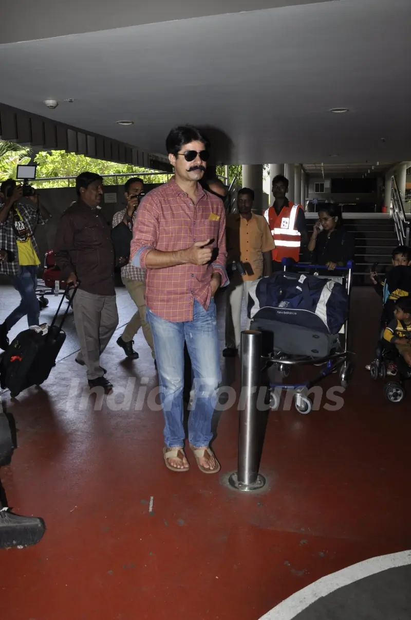 Sushant Singh Snapped at Airport