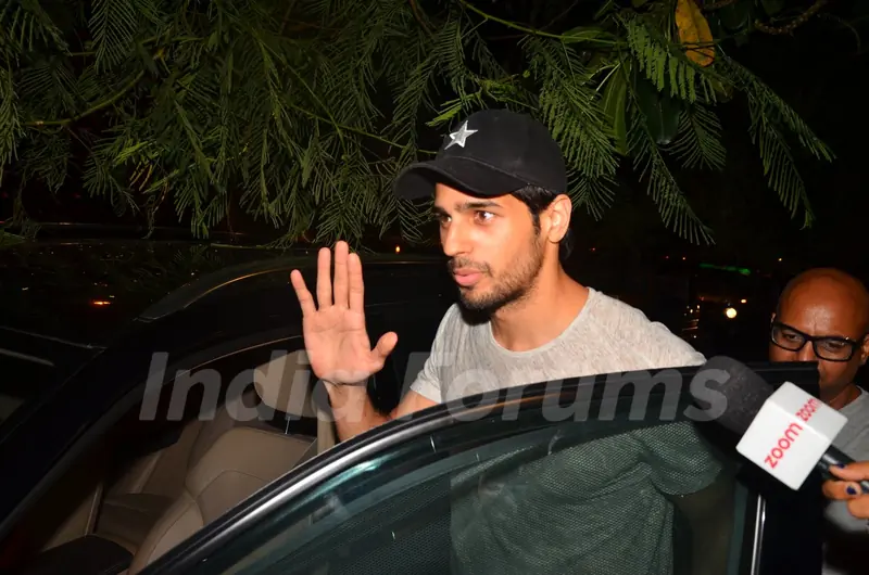 Sidharth Malhotra Snapped