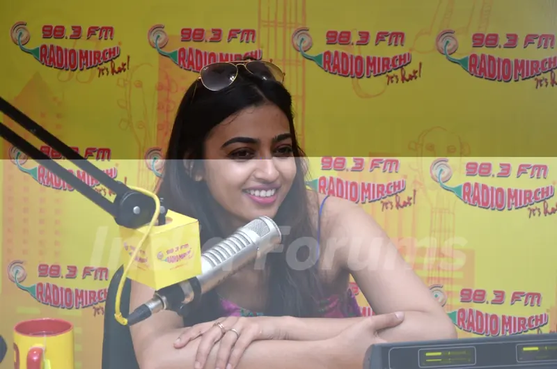Radhika Apte goes live at Radio Mirchi for Promotions of 'Phobia'