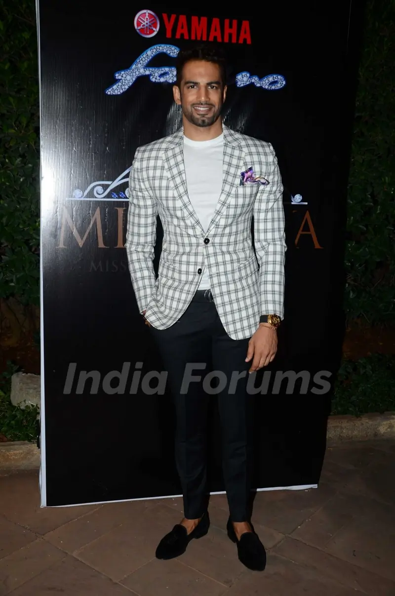 Upen Patel Graces the Miss Diva Event