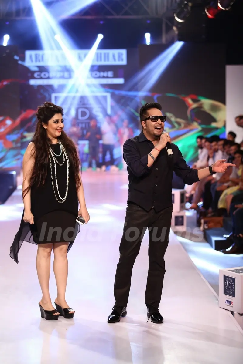 Mika Singh Grace the Kids Fashion Week
