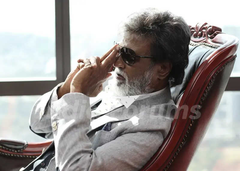 A Still of Rajinikanth from Kabali