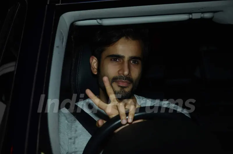 Karan Tacker at Special Screening of Marathi film 'Sairat'