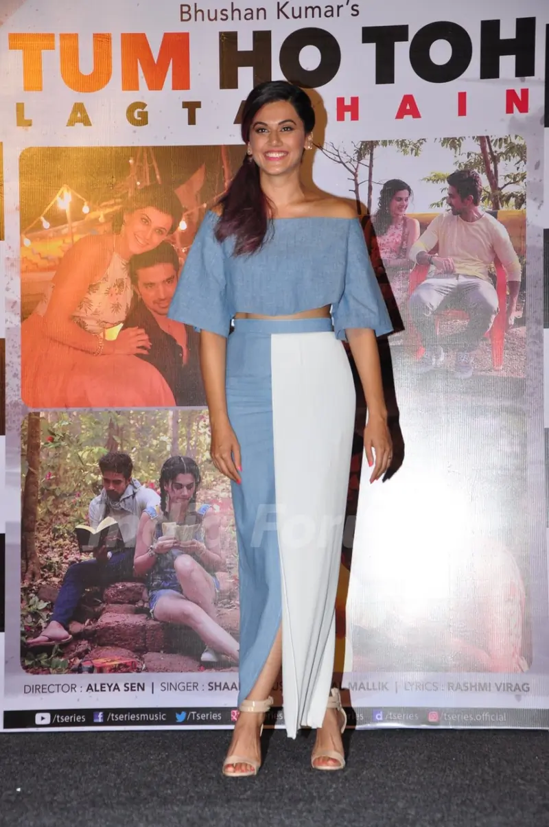 Taapsee Pannu at Launch of the Song 'Tum Ho To Lagta Hain'