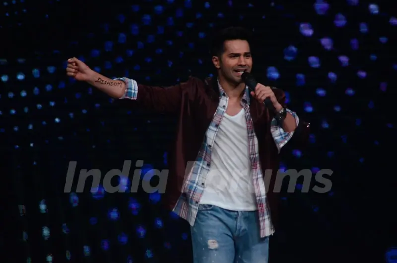 Varun Dhawan Promotes 'Dishoom' on Sa Re Ga Ma Pa 2016