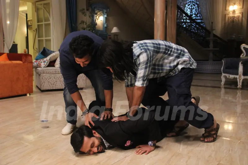 Nakuul Mehta,Leenesh Mattoo & Kunal Kulbhushan Jaisingh at Launch of Star Plus' New Show 'Ishqbaaaz