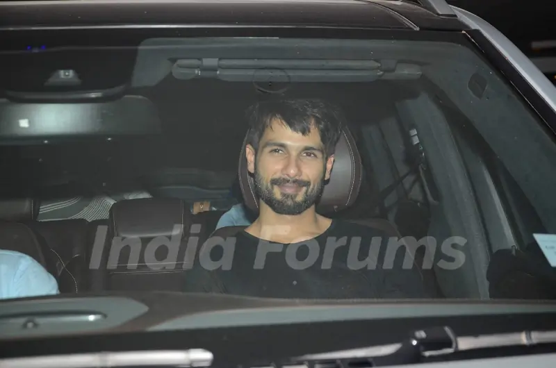 Shahid Kapoor at Karan Johar's Bash
