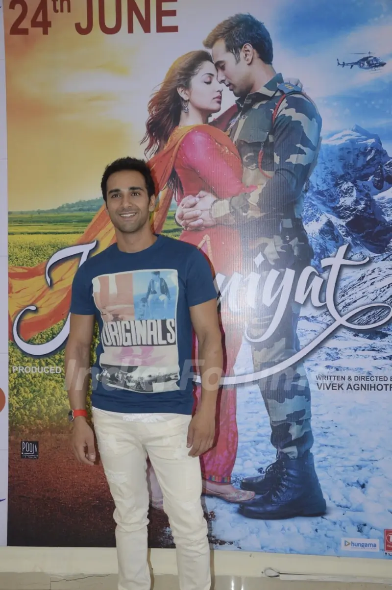 Pulkit Samrat at Press Meet of film 'Junooniyat'