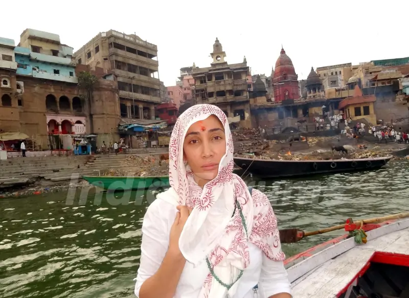 Gaia Mother Sofia Hayat on a Spiritual Trip to Varanasi
