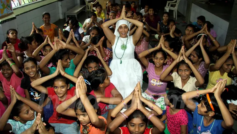 Model and Gaia Mother Sofia Hayat's charity event