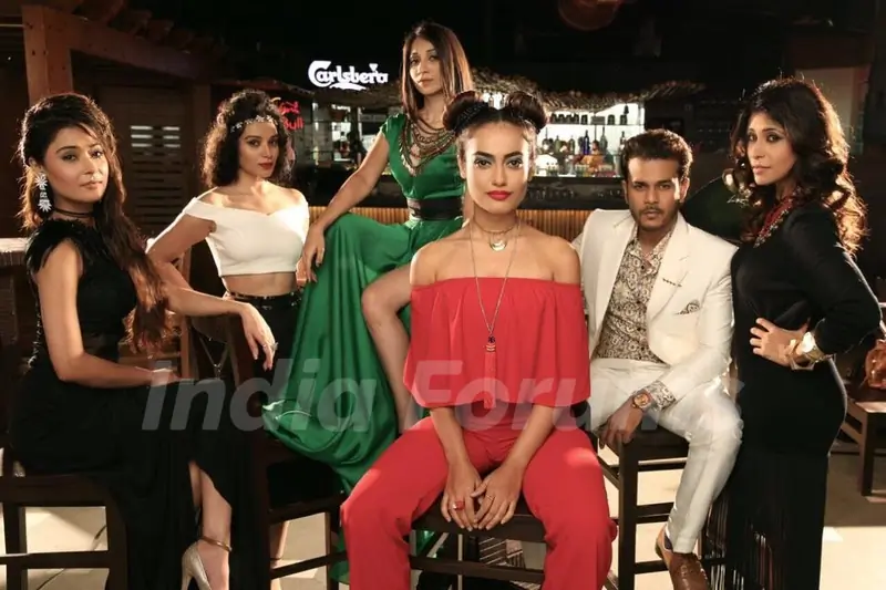 TV Celebs Shoots for a travel based show titled 'Desi Explorers Taiwan Explorers'