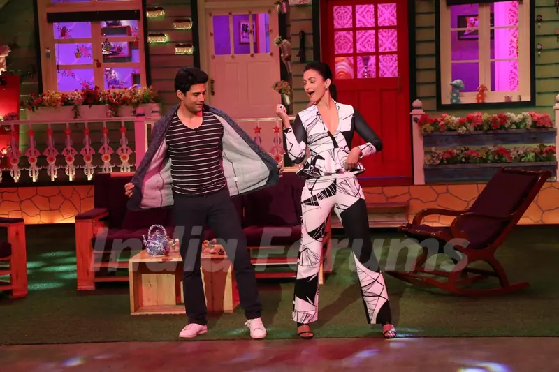 Gauahar Khan and Rajeev Khandelwal Promotes the film 'Fever' on the sets of The Kapil Sharma Show